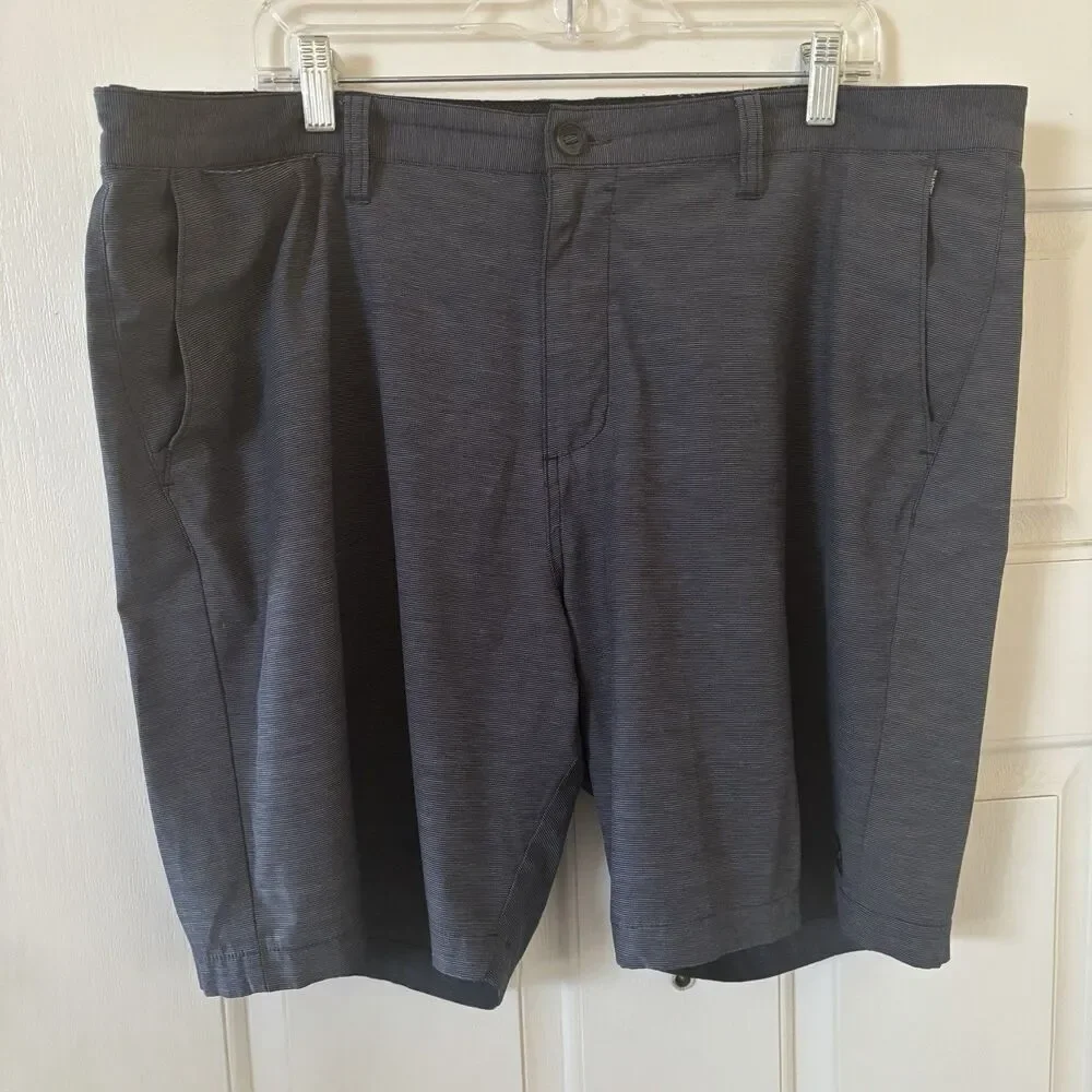 Billabong Mens Crossfire Submersible Stretch Gray Board Shorts 40 Beach Tropical - Picture 2 of 14